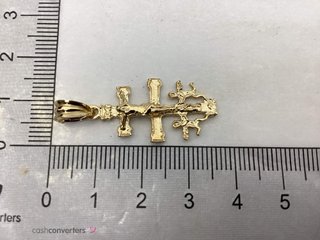 crucifijo oro 18k