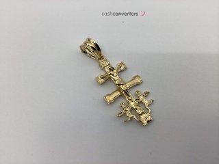 crucifijo oro 18k