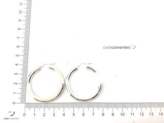 argollas plata 925mm