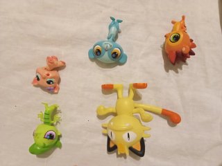 Lote Juguetes Mario, Minions, Yoshi