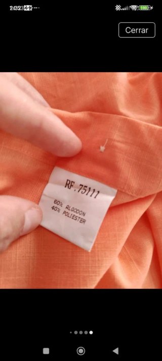 Camisa de manga corta