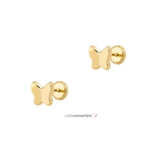 pendientes oro 18k con piedra