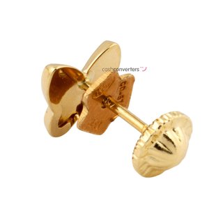 pendientes oro 18k con piedra