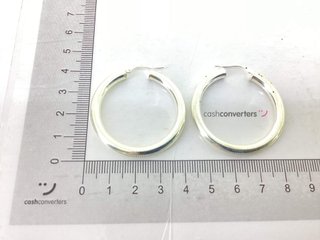 argollas plata 925mm