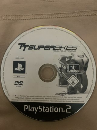 TT Superbikes PS2 (PlayStation 2) Carreras