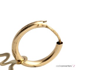 argollas oro 18k