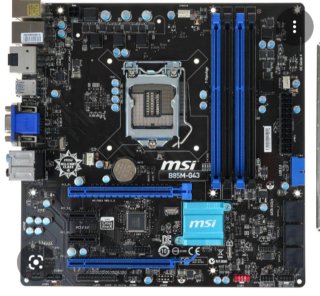 Pack Placa Base MSI B85M-G43 + CPU