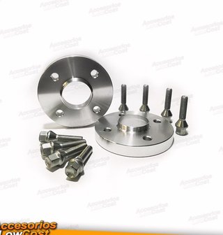 SEPARADORES 20 MM Ø57,0 4X100 PARA BMW, SEAT, VW.