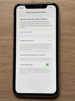 iPhone 11 White 64GB CON CAJA -- BATERÍA NUEVA -