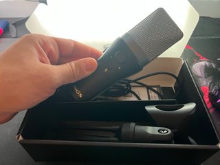Micrófono USB NGS Negro