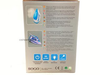 plancha vapor sogo ss-6330