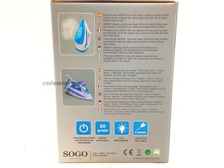 plancha vapor sogo ss-6330