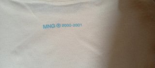 Camiseta Mango cuello barco Talla M