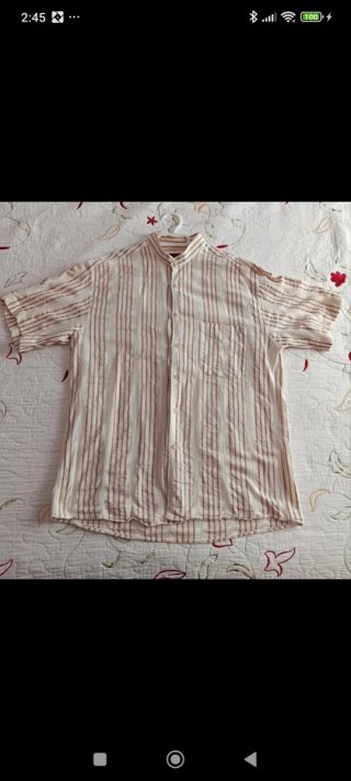 Camisa de hombre a rayas