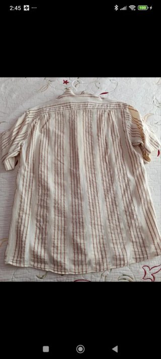 Camisa de hombre a rayas