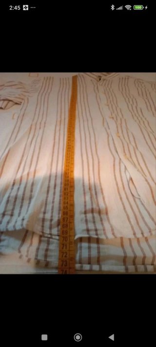 Camisa de hombre a rayas