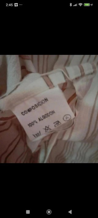 Camisa de hombre a rayas