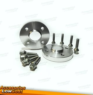 SEPARADORES 17 MM Ø57,0 4X100 PARA BMW, SEAT, VW