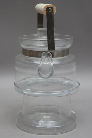 Tetera y calentador (para velas de té) 1971