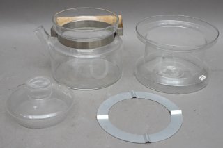 Tetera y calentador (para velas de té) 1971