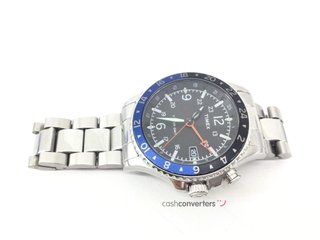 reloj pulsera caballero timex three gmt