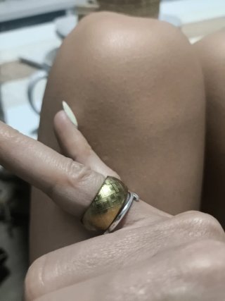 Anillo Tommy Hilfiger Dorado