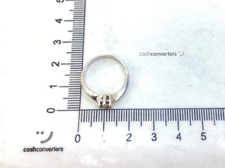 anillo oro 18k con piedra con diamante