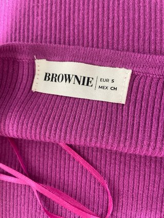 Top Fucsia Brownie Talla S