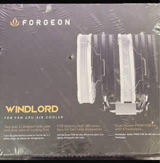 Ventilador CPU Forgeon Windlord 6 Heatpipes
