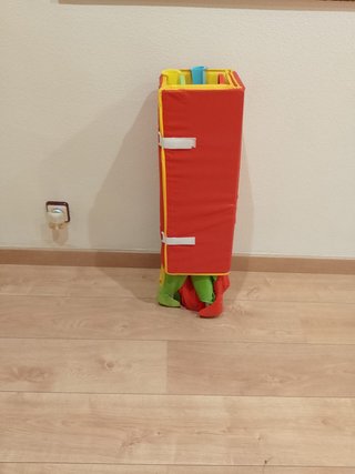 Cuna de viaje plegable ASALVO + colchón