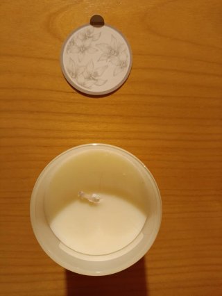 Candela profumata vaniglia