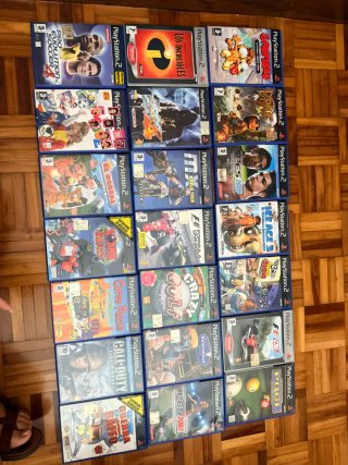 Lote de video juegos 6 € unidad