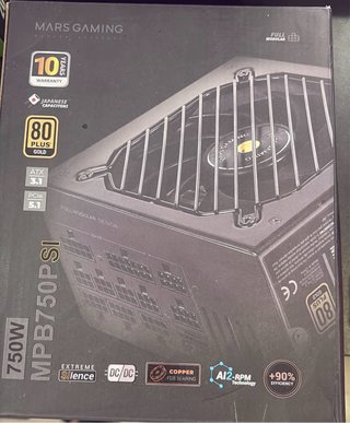 Fuente Alimentación Mars Gaming MPB750PSI 750W