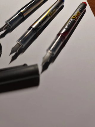 Plumas Pilot VPen (Negra, Azul, Roja)