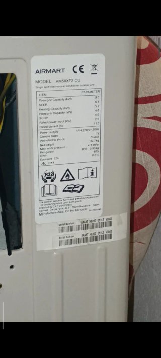 Aire Acondicionado Airmart 4500 Frigorías