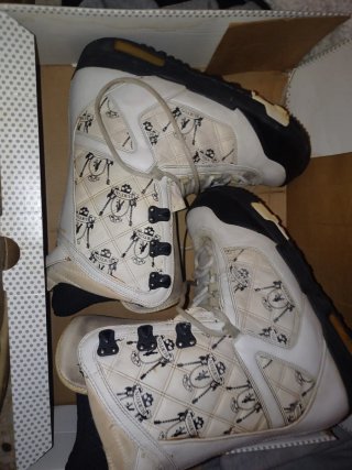 Botas Snowboard Burton Blancas y Negras