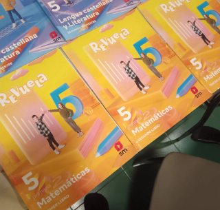 Libros texto SM REVUELTA 5° PRIMARIA