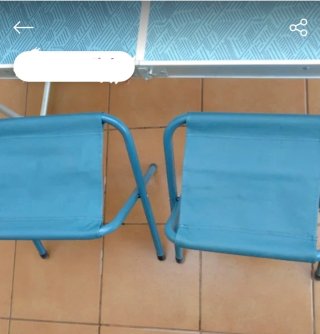 Tavolo e Sedie Pieghevoli da Campeggio per la Spiaggia