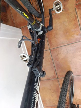 Bicicleta Orbea MTB Negra/Amarilla.