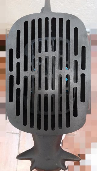 Mini Barbacoa de Metal Negra venta en persona