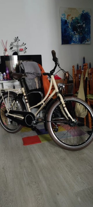Bicicleta Clásica Beige