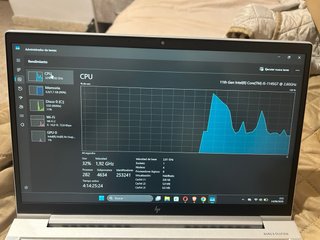 HP EliteBook Portátil Gris Plata