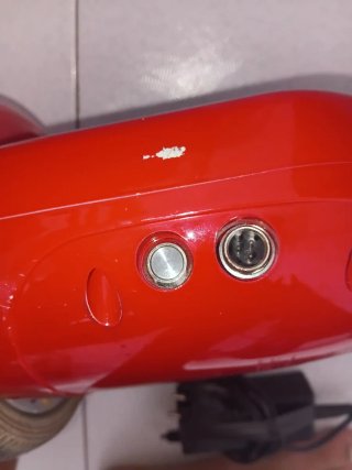Patin 2 Ruedas Rojo