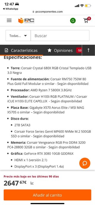 PC Gaming con RGB