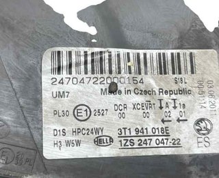 Skoda 3t1941018e faro derecho superb (3t4) 135891