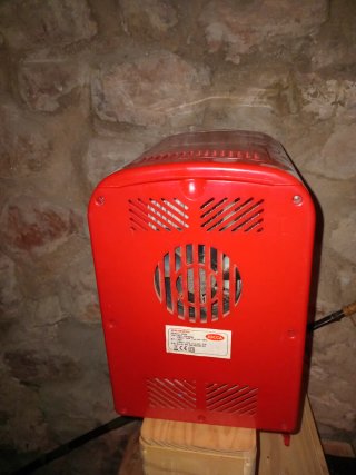 Nevera Portátil Jocca 4L 6 Latas Roja