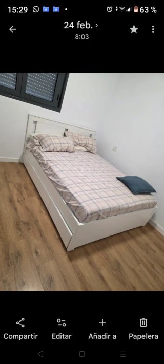 Bajada de precio Cama doble con cajones Ikea