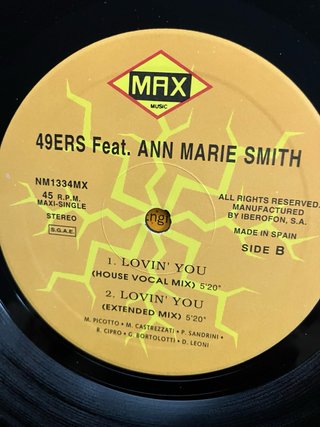 2x Vinilos 49ers - Touch Me / Lovin You