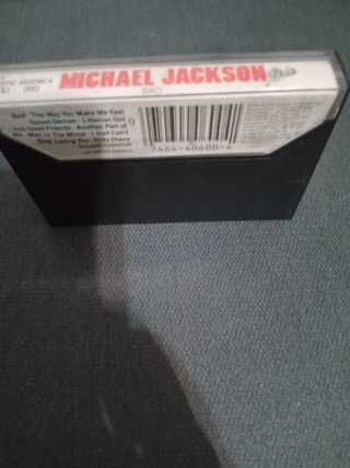 Casete Michael Jackson BAD