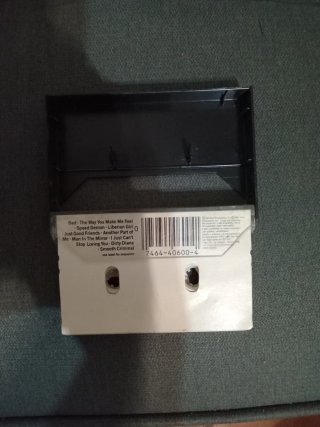 Casete Michael Jackson BAD